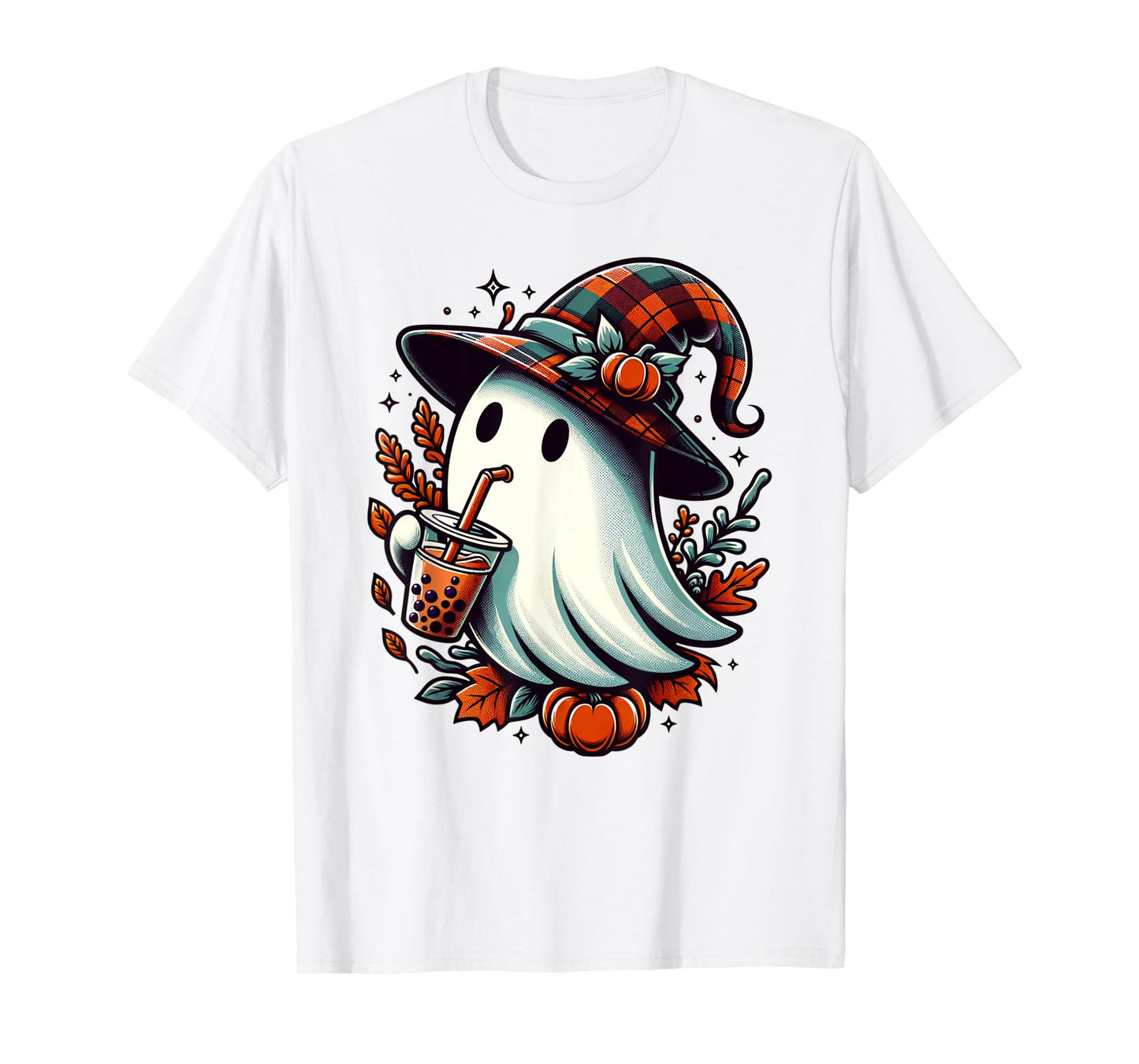 Cute Halloween Ghost Funny Halloween Ghost T-Shirt