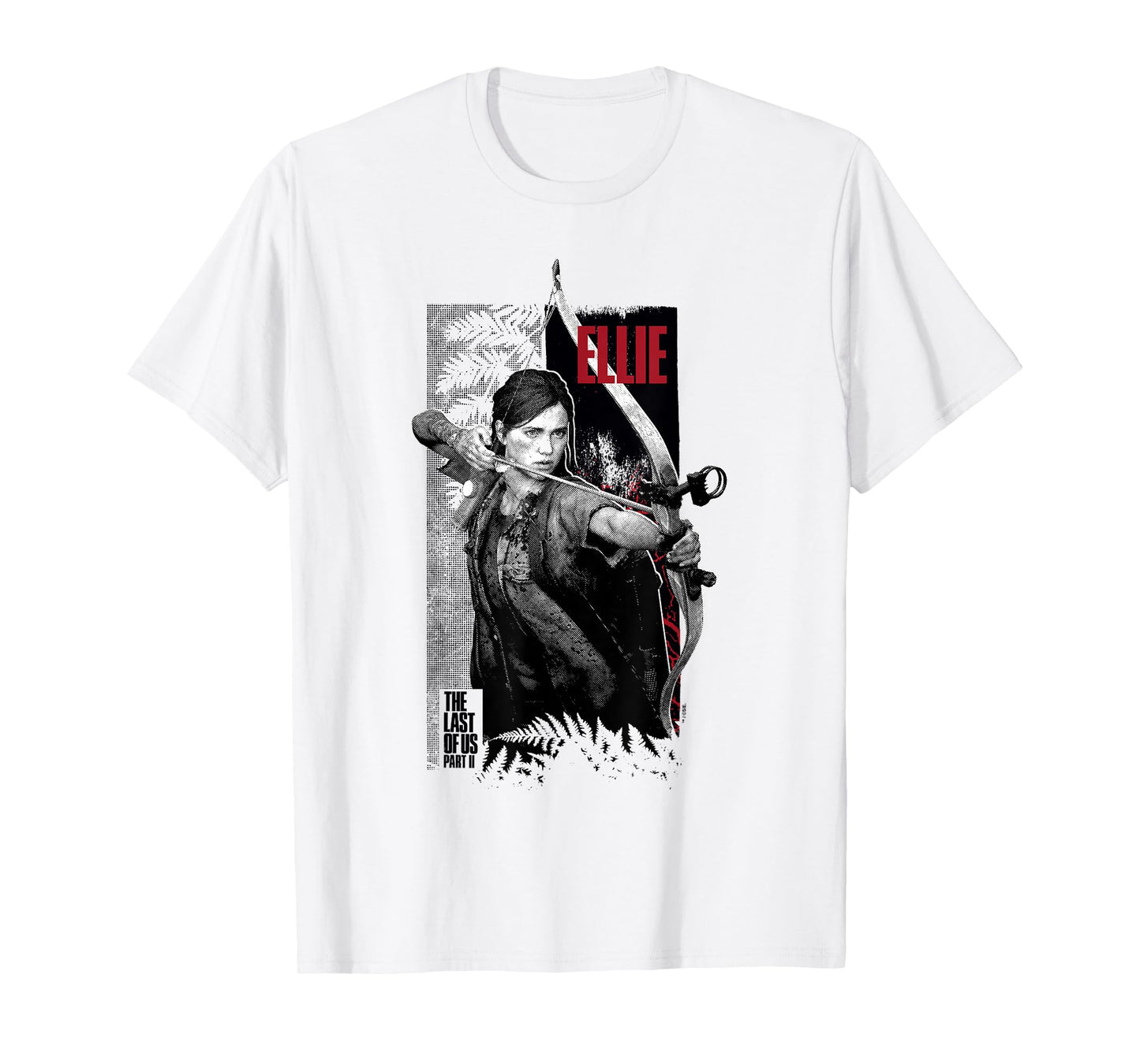 The Last of Us Part II Ellie Ready For Fight Chest Poster T-Shirt