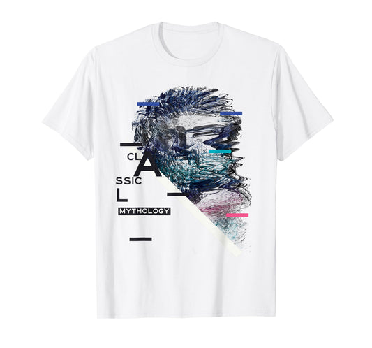 Vaporwave Aesthetic Retro 80s 90s Statue Japanese Glitch Art T-Shirt