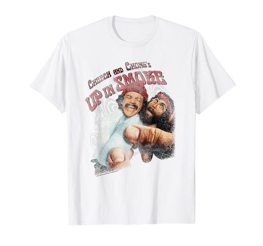 Up in Smoke Cheech and Chong Rolled Up T-Shirt