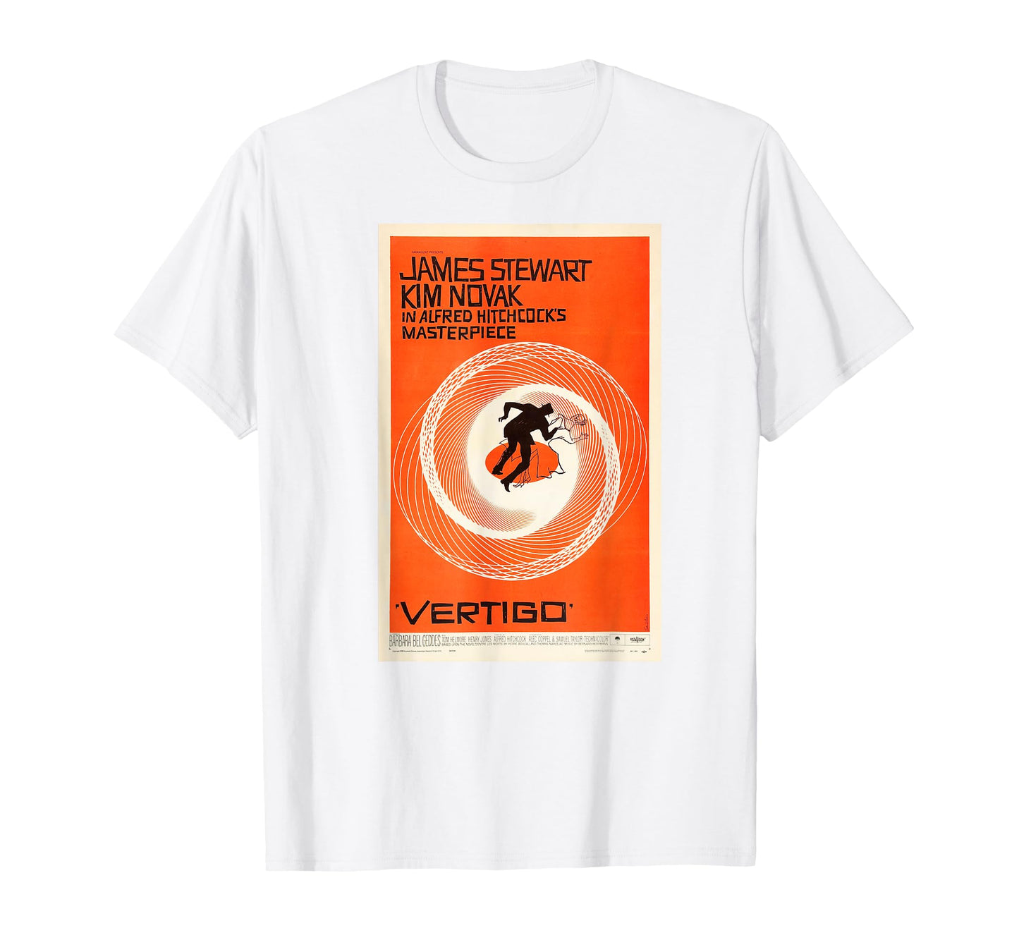 Vertigo Movie Poster T-Shirt