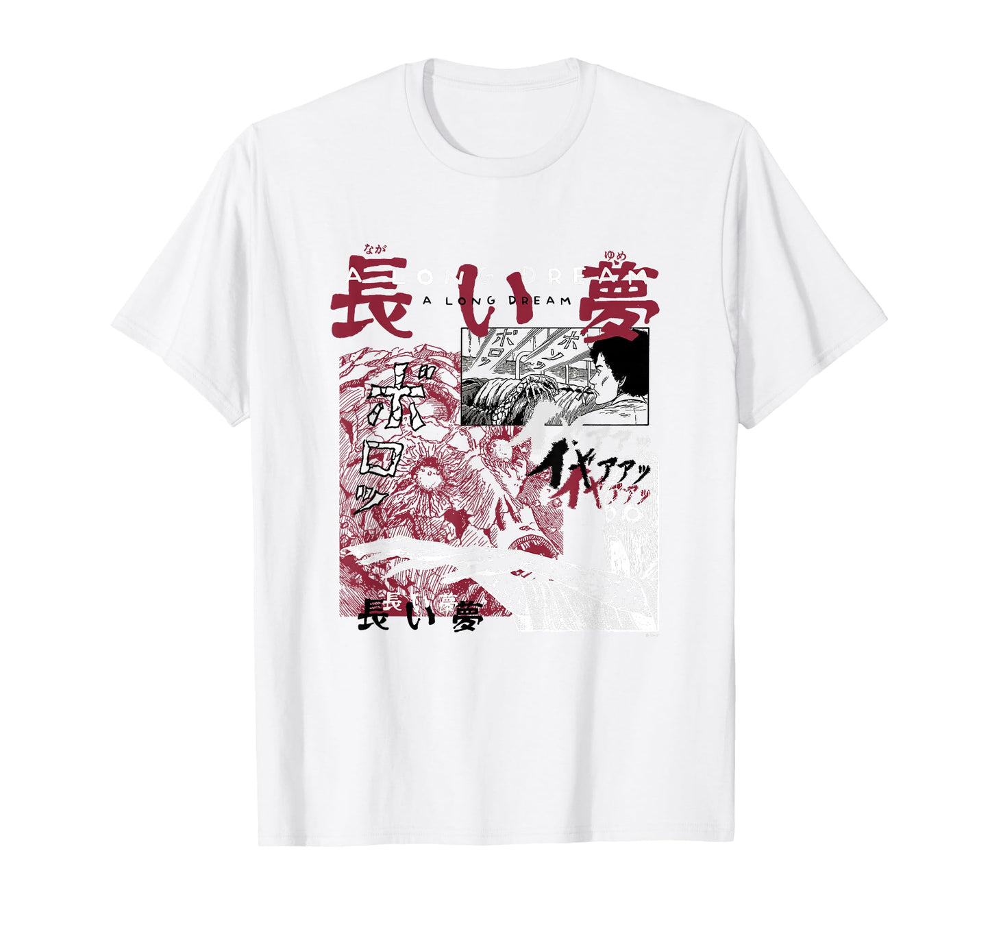 Junji Ito A Long Dream Curated Clutter T-Shirt