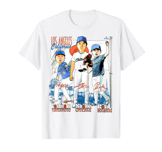 Ohtani Yamamoto Sasaki | Los Angeles D | MLBOSY701k T-Shirt