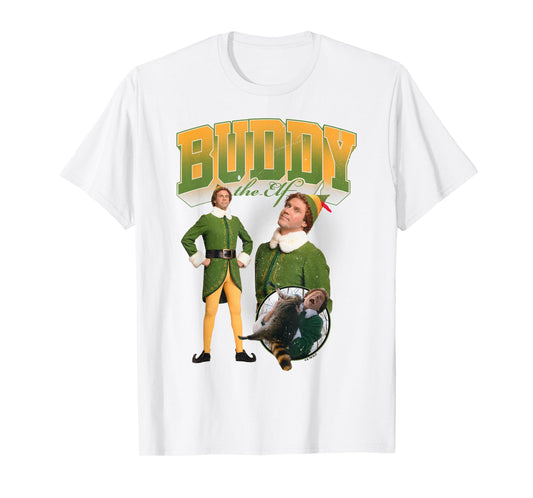 Elf Christmas Buddy The Elf Funny Portrait Collection T-Shirt