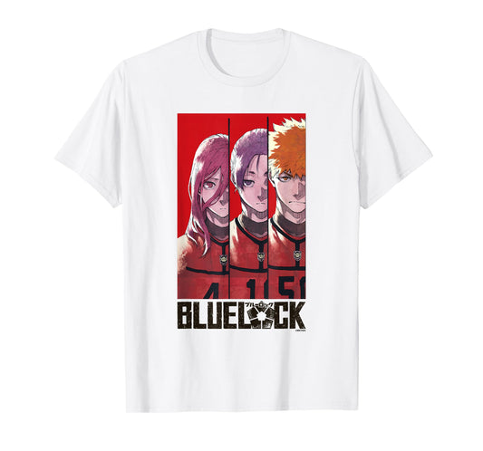 Blue Lock Chigiri Hyoma REO and Kunigami Split Epic Poster T-Shirt