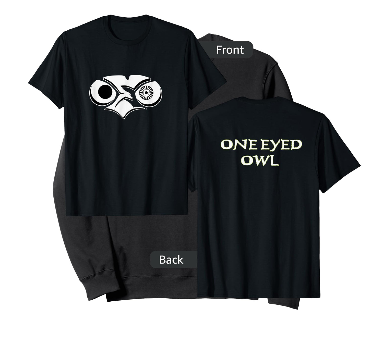 "One Eyed Owl OEO Skull" T-Shirt
