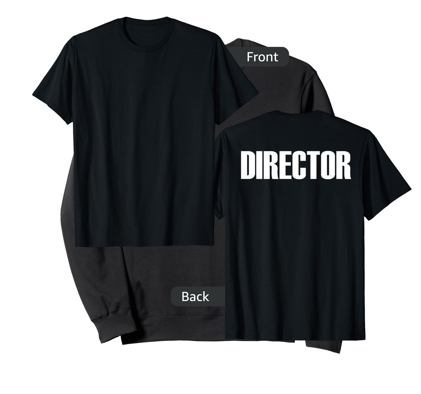 Director (Back) - Movie Director Gift T Shirt T-Shirt