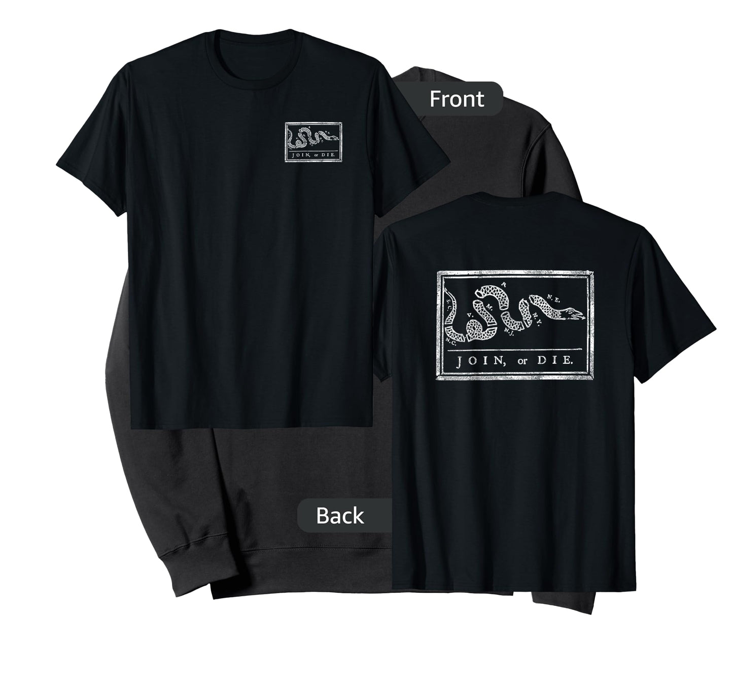Join or Die Flag Shirt T-Shirt