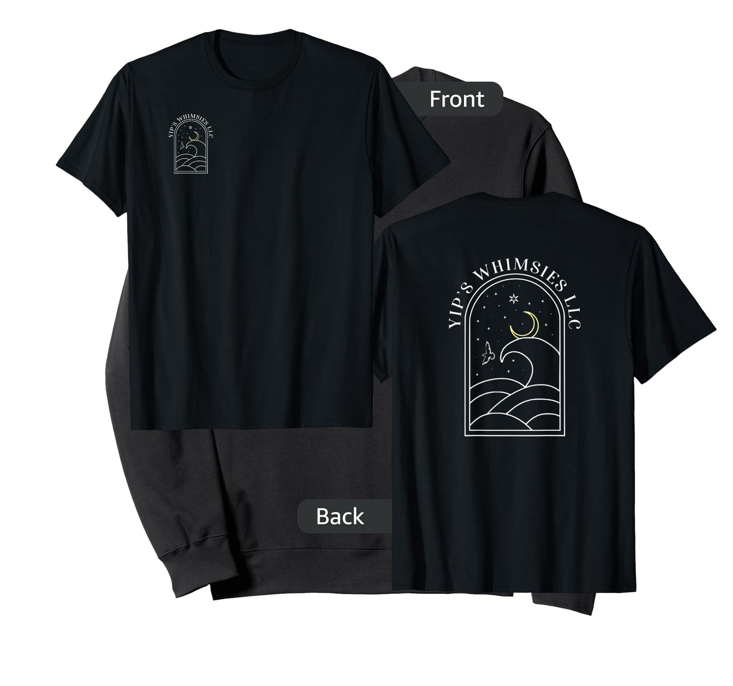 Yip's Whimsies Market Logo T-Shirt
