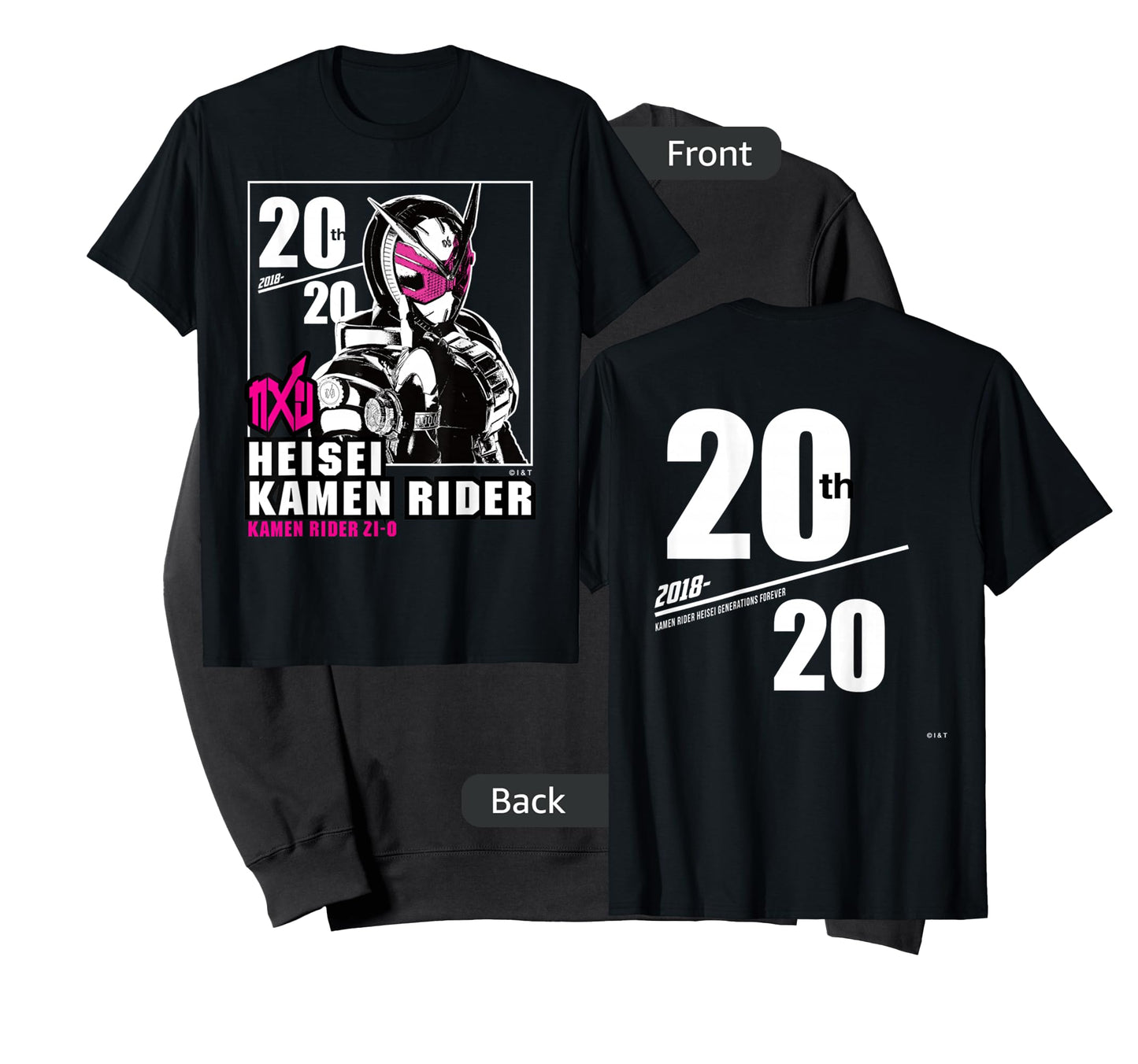 Kamen Rider Zi-O Heisei Rider Anniversary T-Shirt