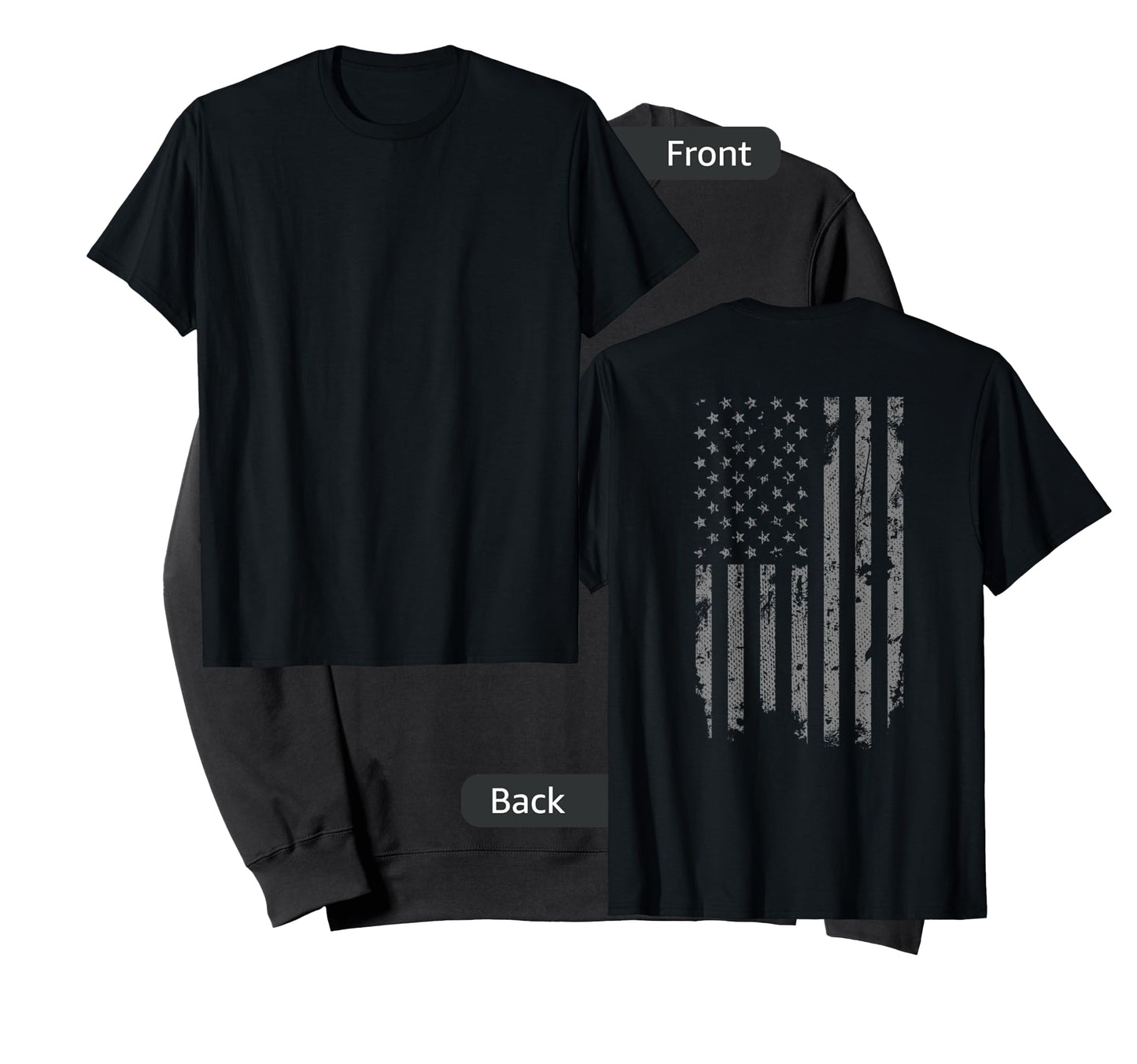Vintage Distressed American Flag T-Shirt