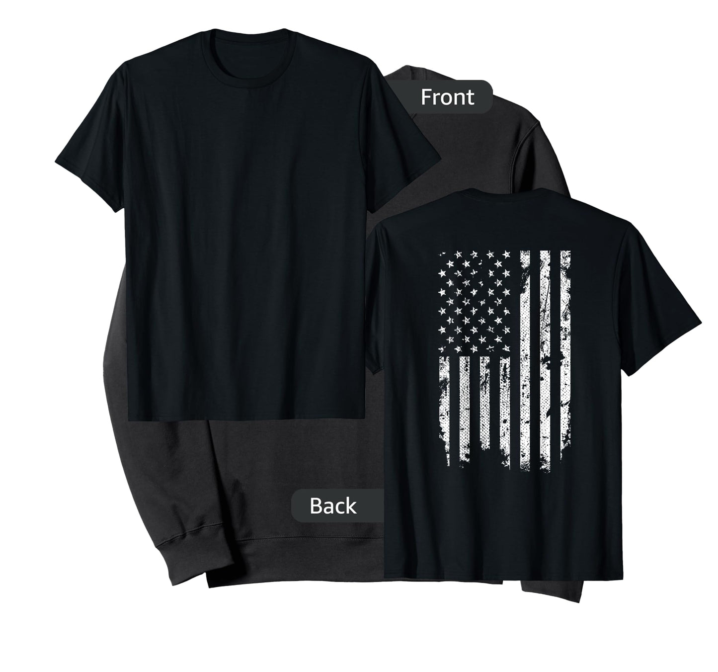Vintage Distressed American Flag T-Shirt