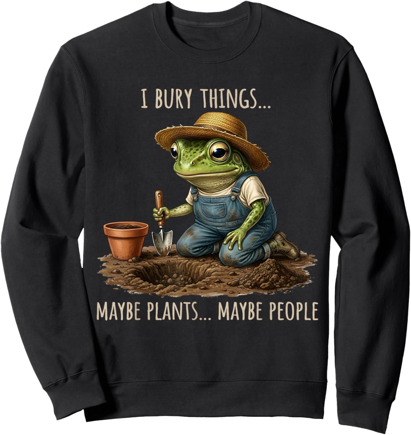 T-Shirt Sweatshirt - Sweatshirt | Black