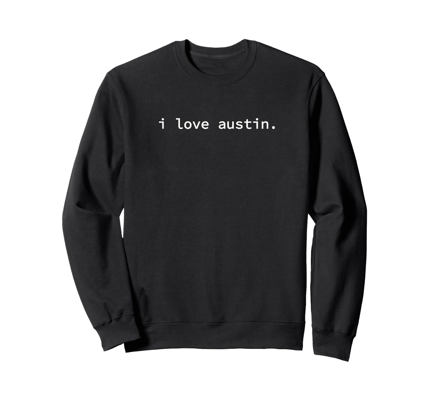 Funny Minimalist I Love Austin T-Shirt