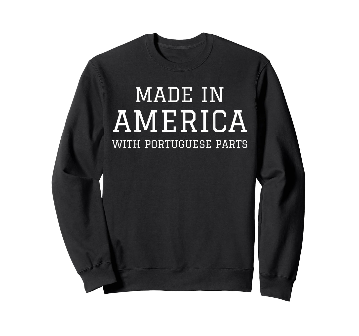 MADE IN AMERICA WITH PORTUGUESE PARTS Portugal USA T-Shirt