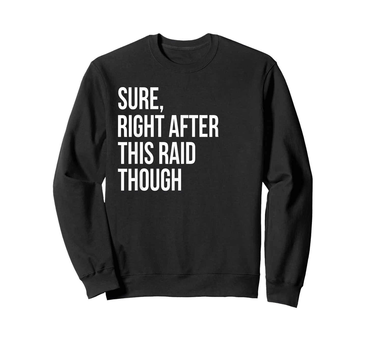 Sure Right After This Raid Funny Gift For Gamers T-Shirt