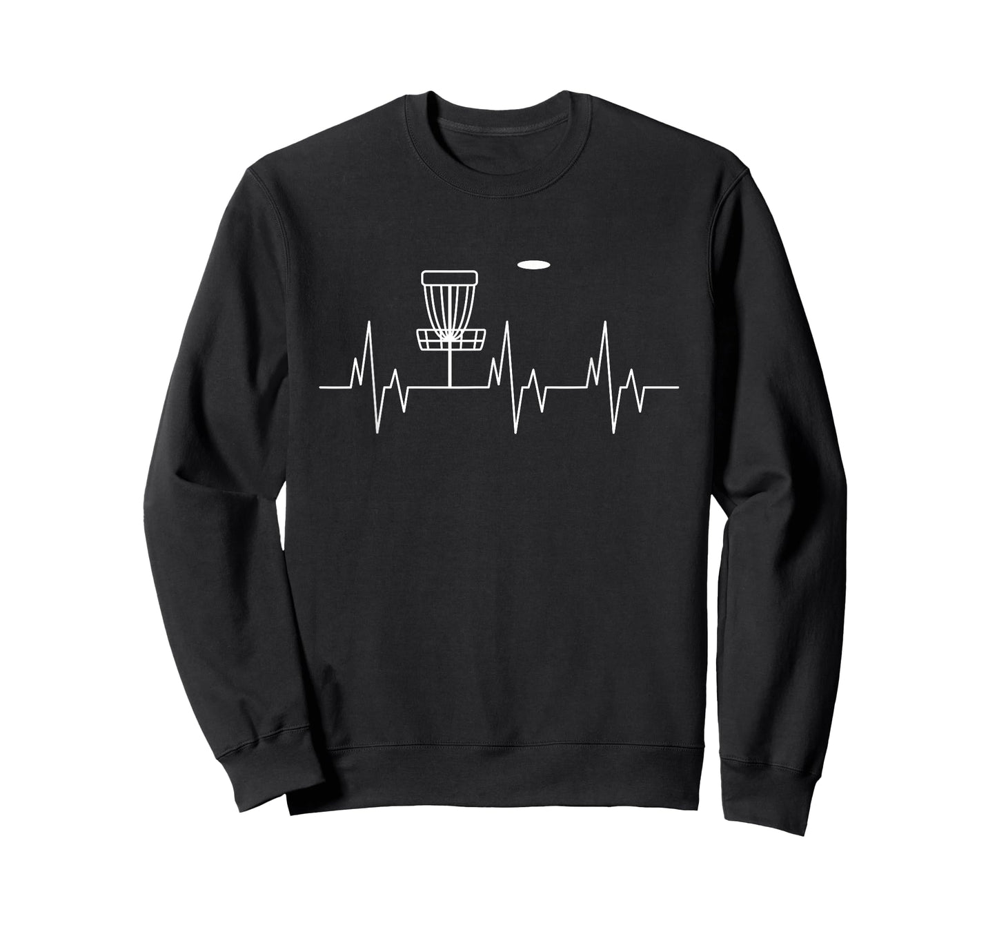 Funny Disc Golf Heartbeat Cute Alternative Sports Lover Gift T-Shirt