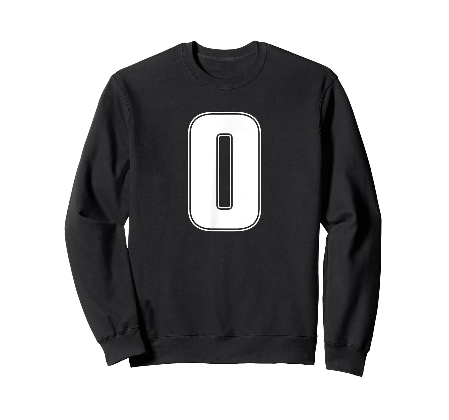 NUMBER 0 ZERO SPORTS ATHLETIC TEAM JERSEY VARSITY UNIFORM T-Shirt