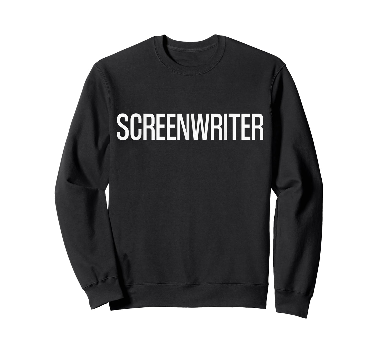 Bold Screenwriter Text | Film Crew T-Shirt