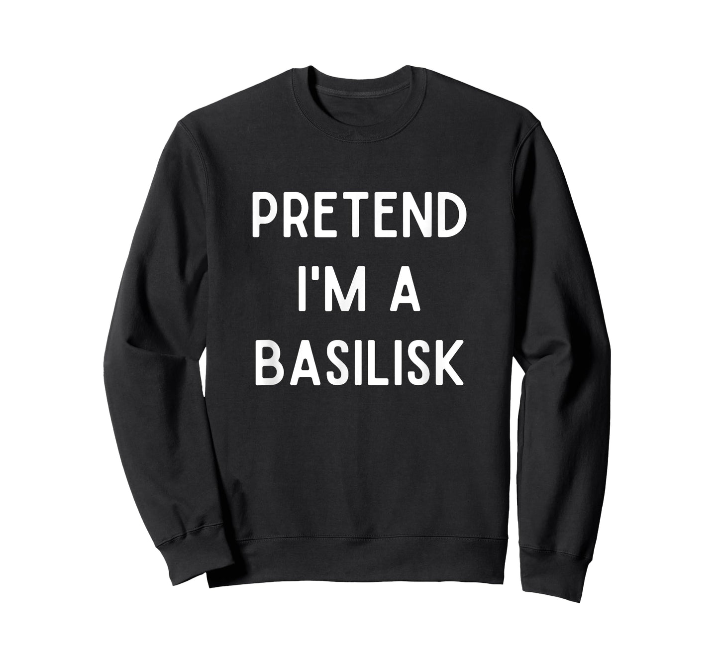 Pretend I'm A Basilisk Costume Funny Monster Halloween Party T-Shirt