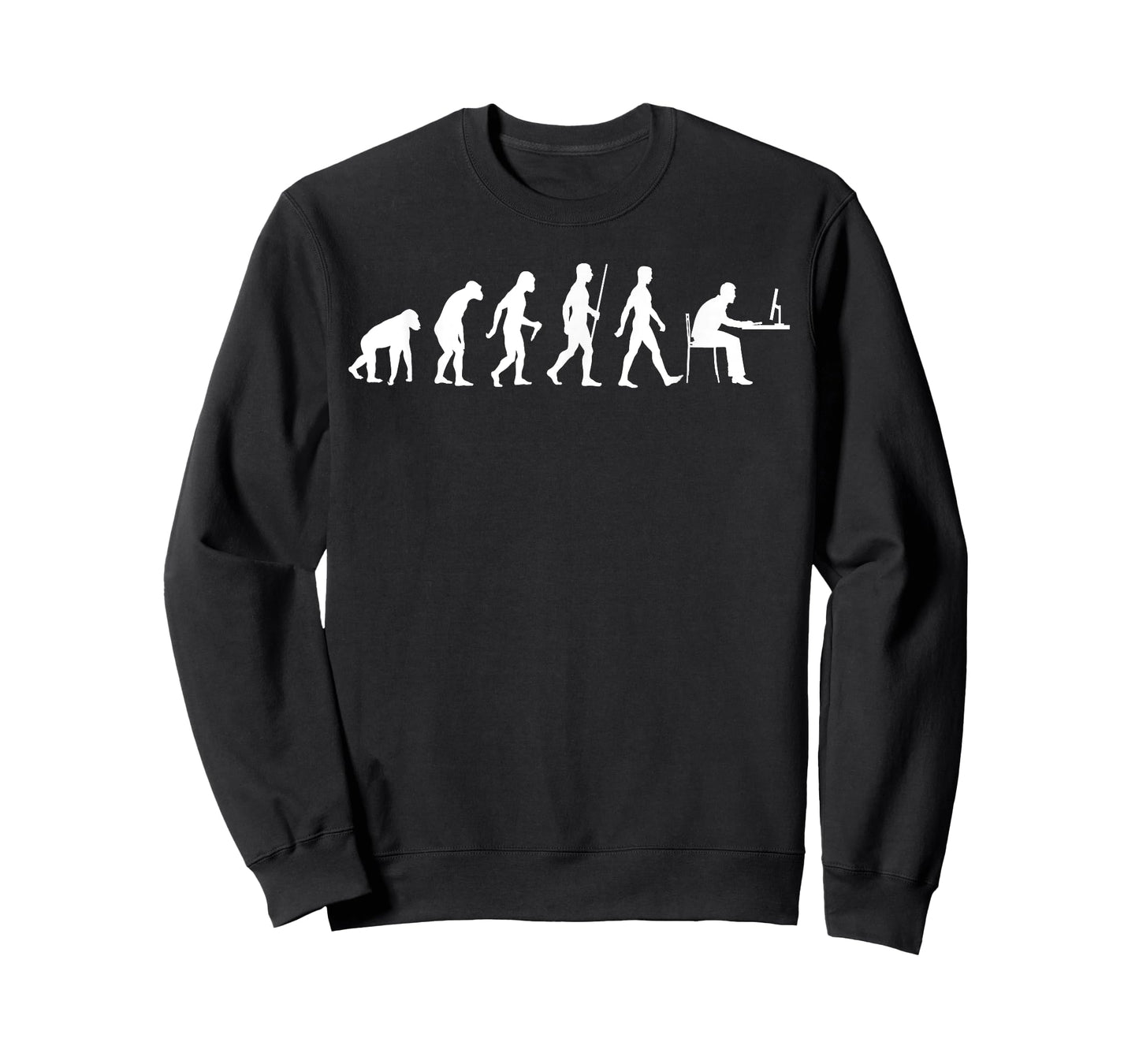 Evolution of Man Computer Programmer Funny Geek Lover IT T-Shirt