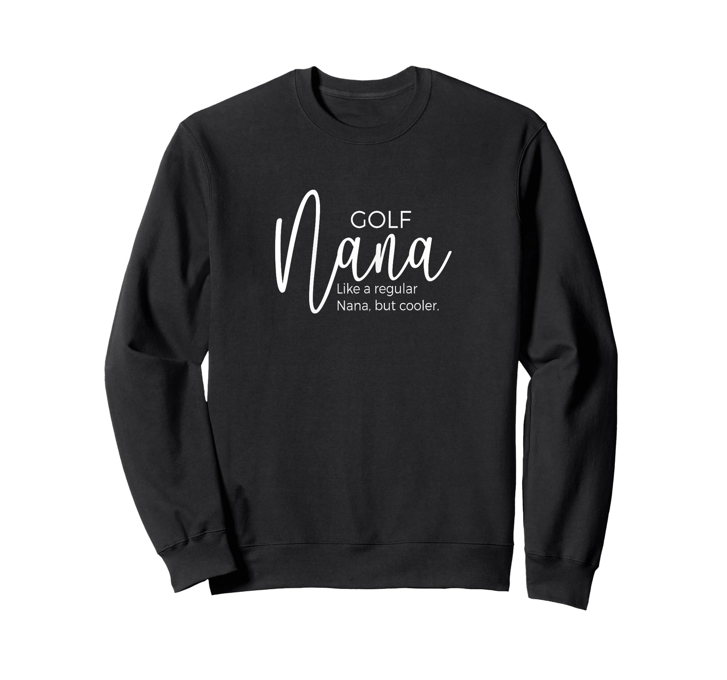 golf Nana gifts Mother's Day golfer Nana grey fun cute T-Shirt