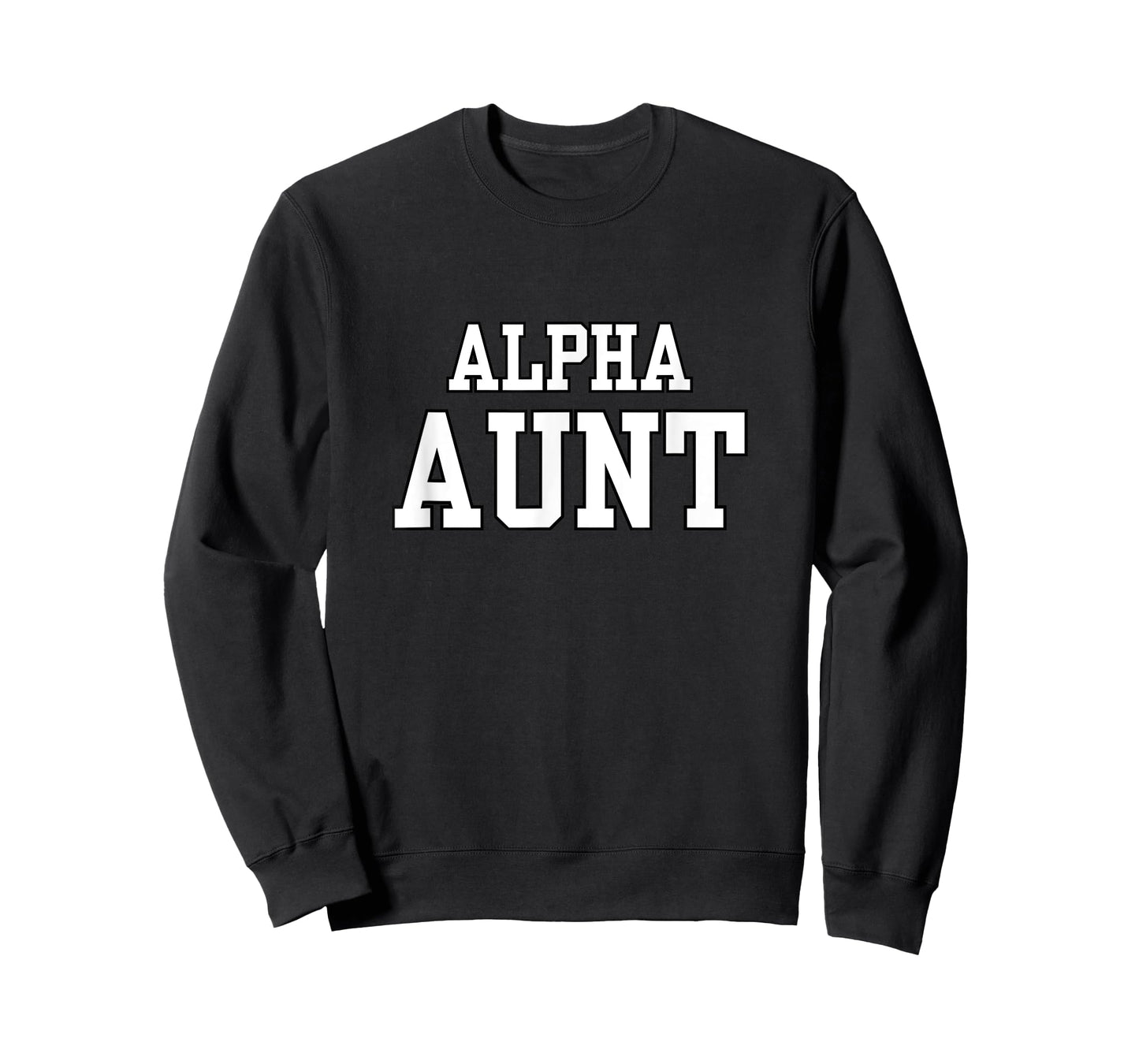 Alpha Aunt Wolf Matching Family Tribe Wolves Moon Auntie T-Shirt
