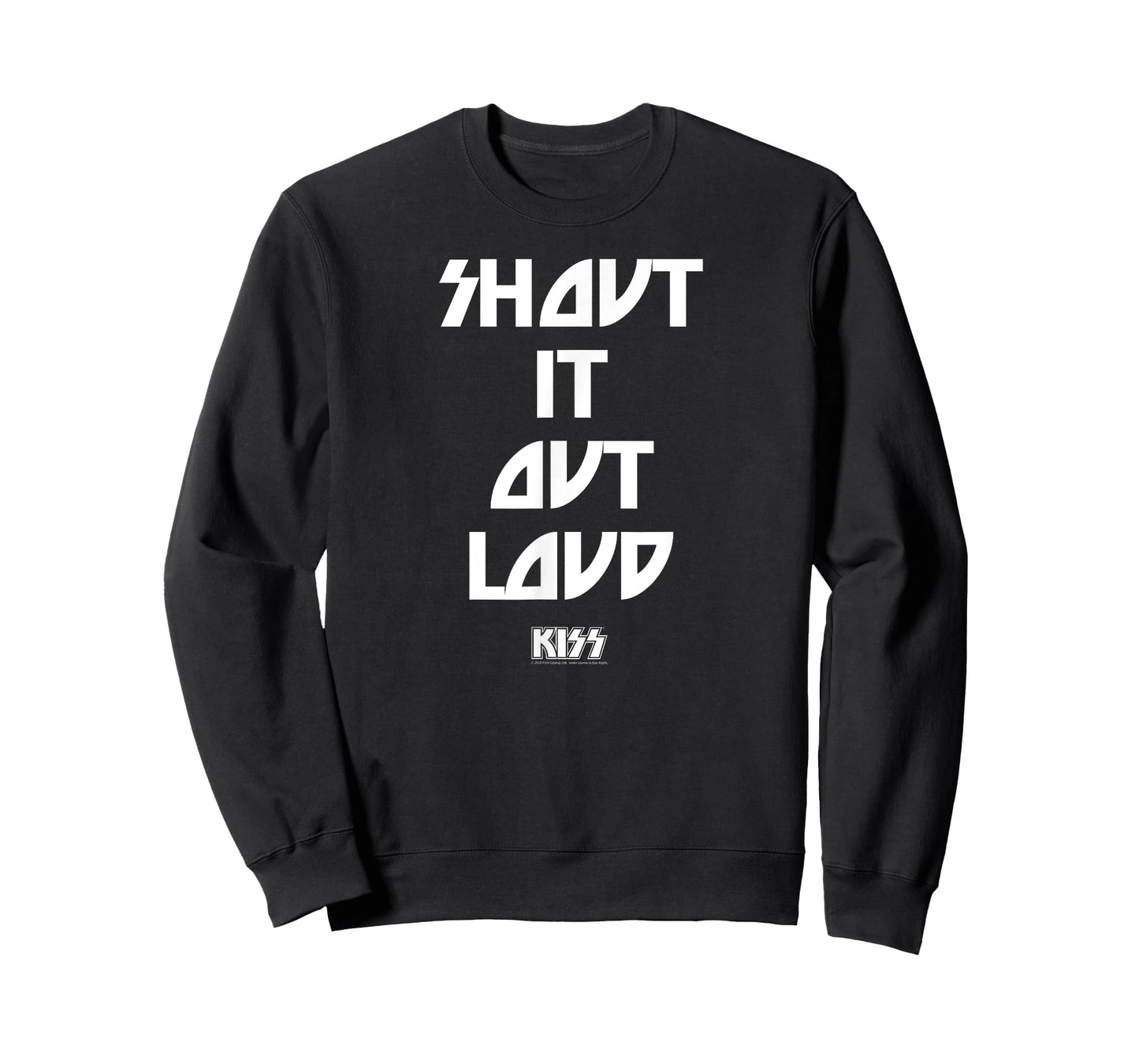 KISS - Shout It Out Loud Lyric T-Shirt