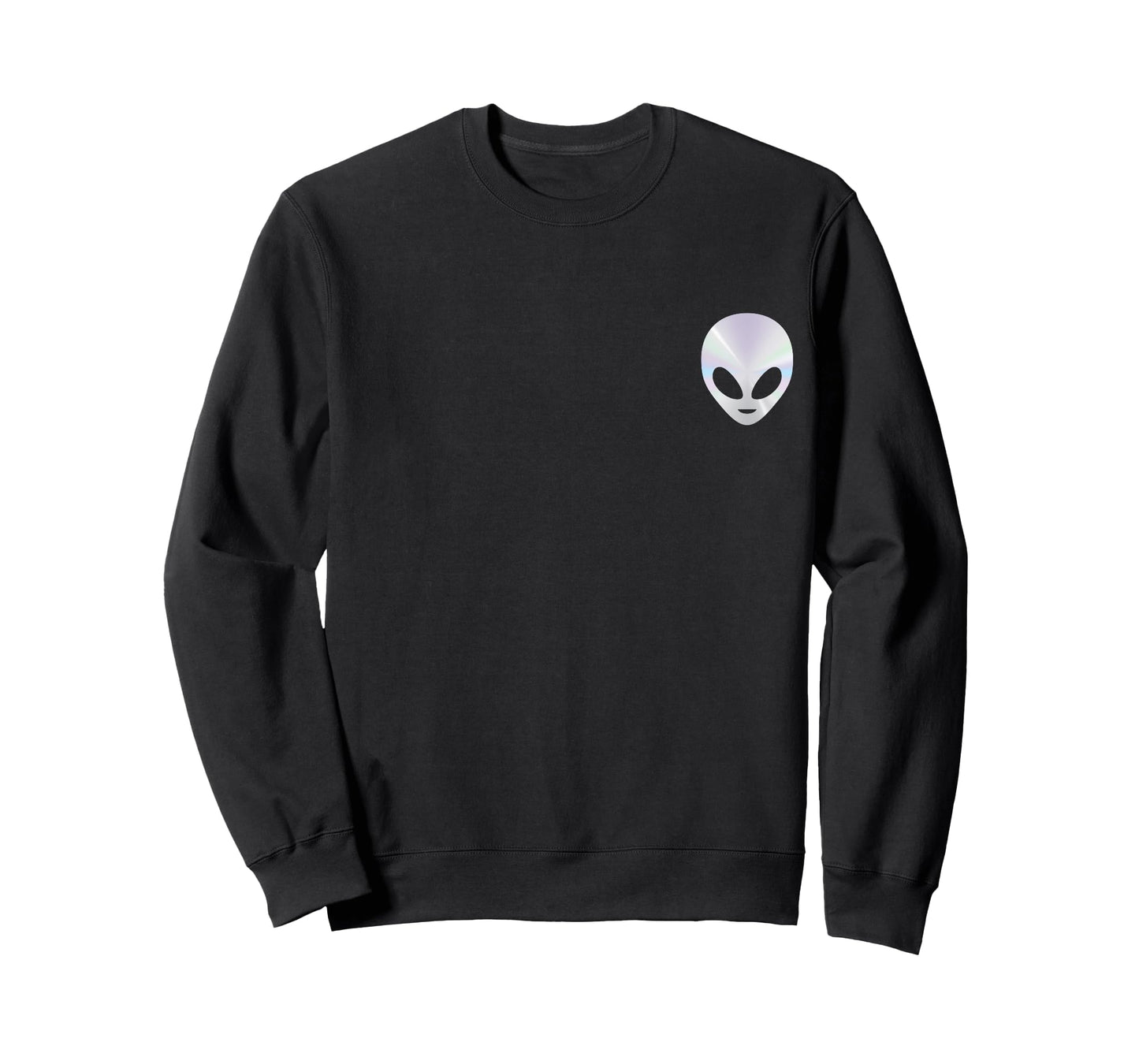 Fun Alien Head Cute Alien Funny UFO Women Men T-Shirt
