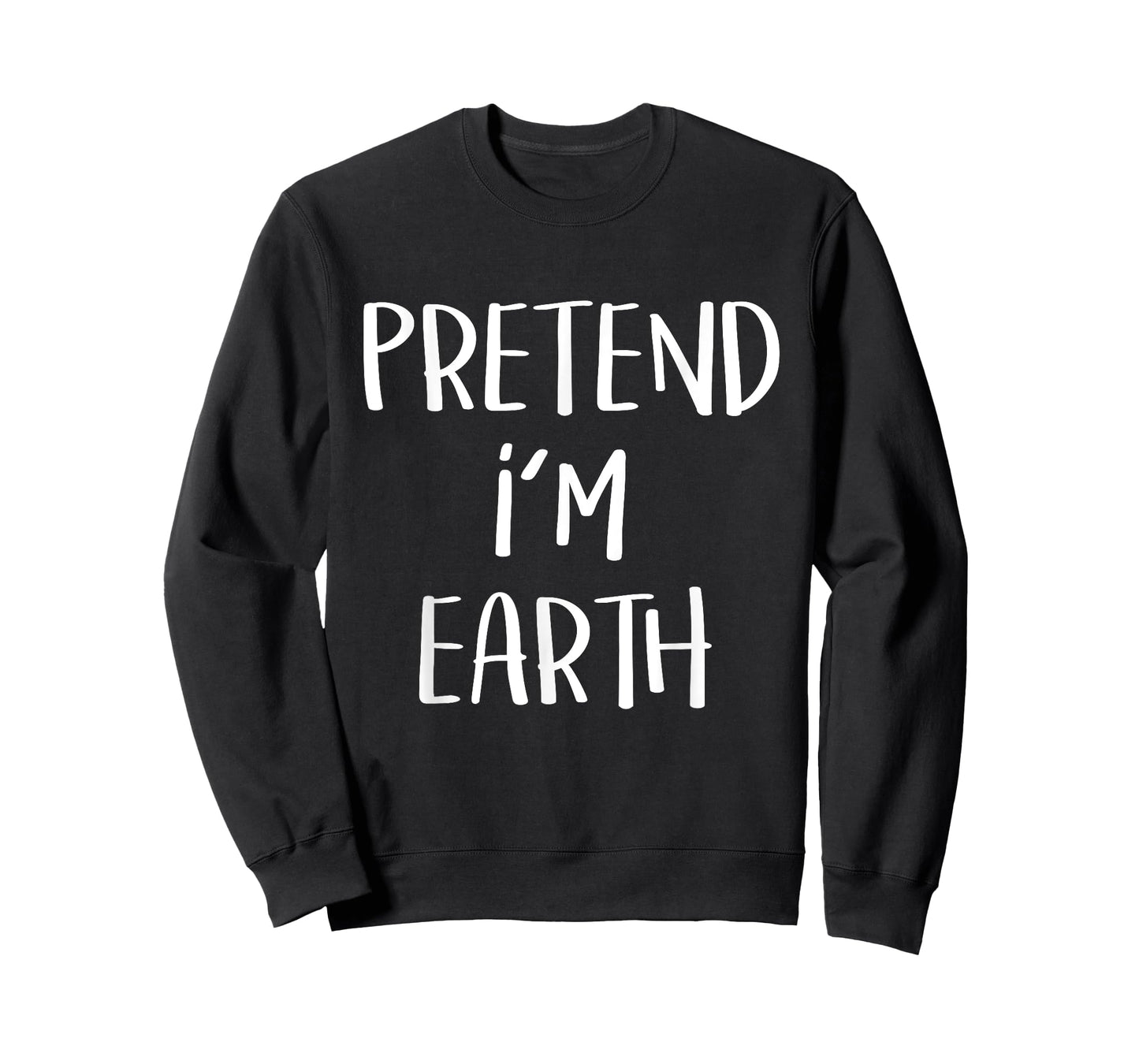 Pretend I'm Earth Element Costume Funny Halloween Party T-Shirt