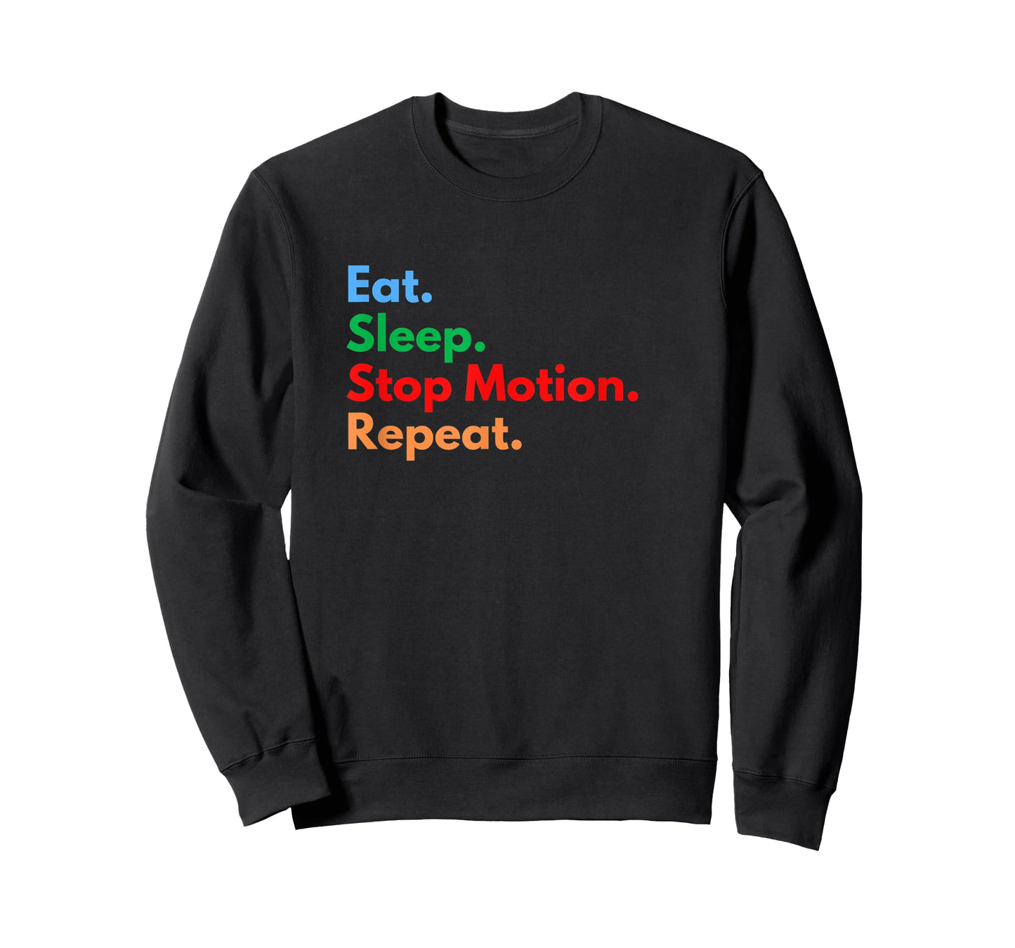 Eat Sleep Stop Motion Repeat for Stop Motion Movie Lovers T-Shirt