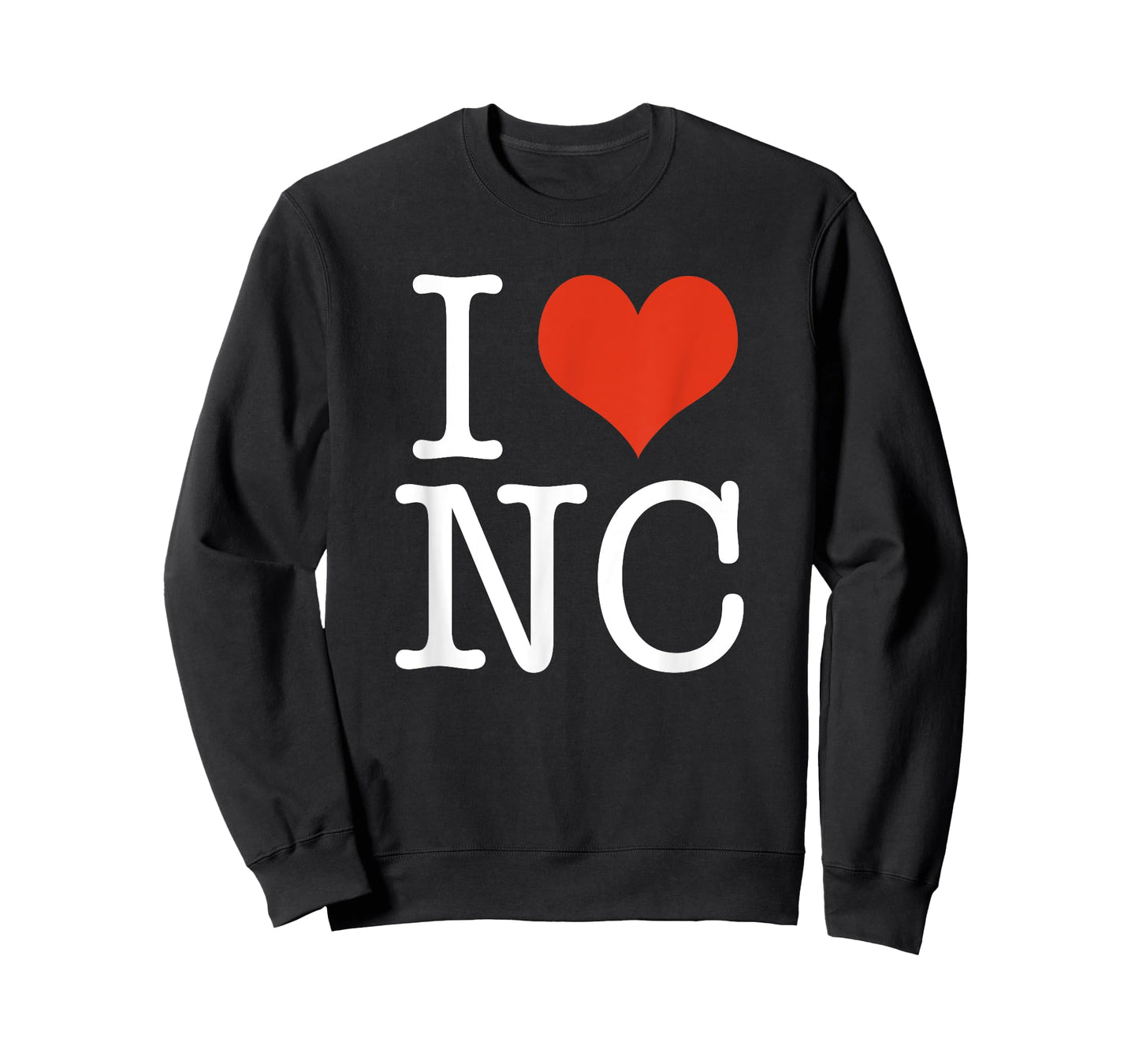 I Love North Carolina NC USA American T-Shirt