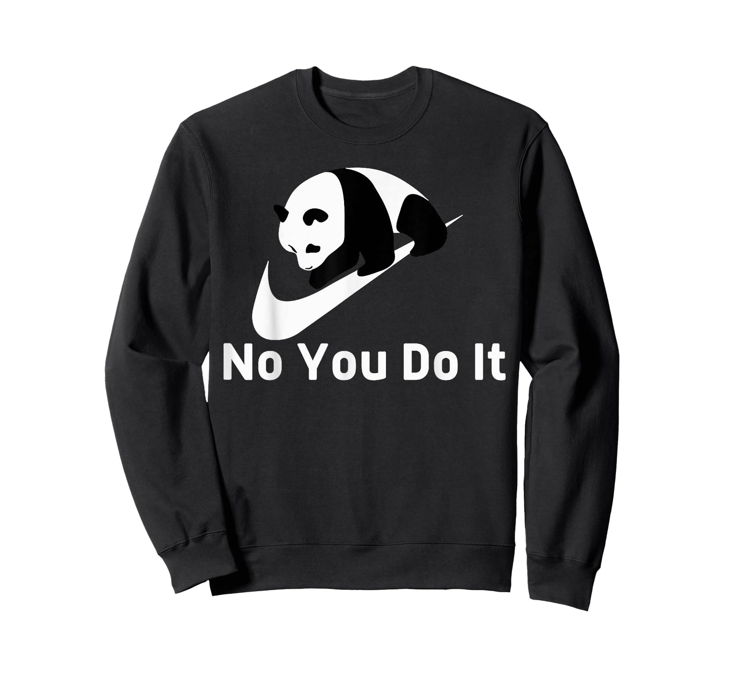 Vintage Funny Lazy Panda No You Do It Retro Cute Panda T-Shirt