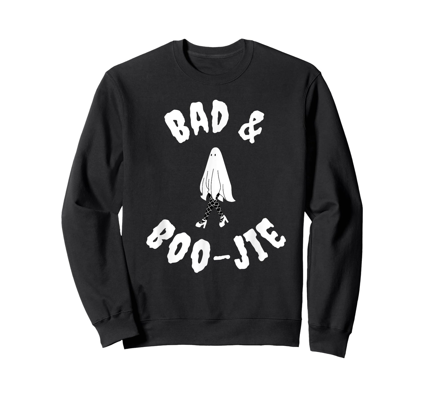 Bad & Boo-jie - Chic Halloween Sassy Lady Ghost T-Shirt