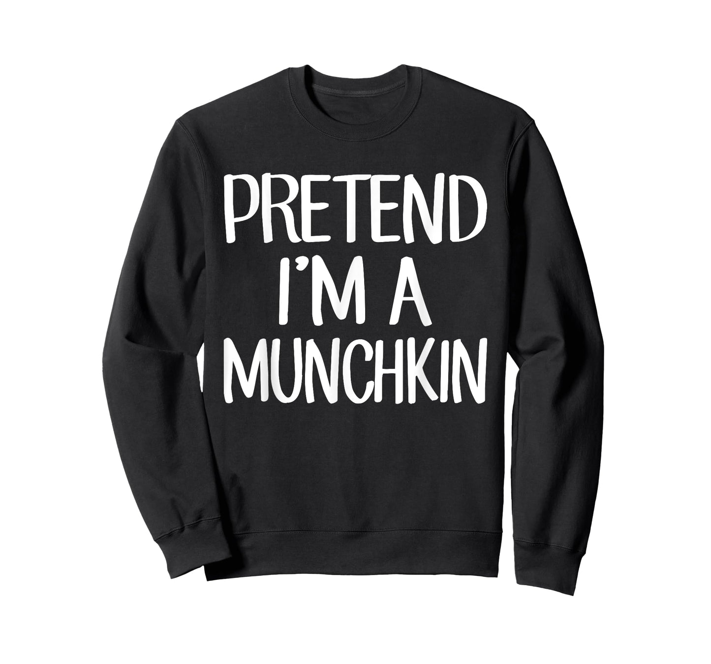 Pretend I'm A Munchkin Costume Family Lazy Easy Halloween T-Shirt