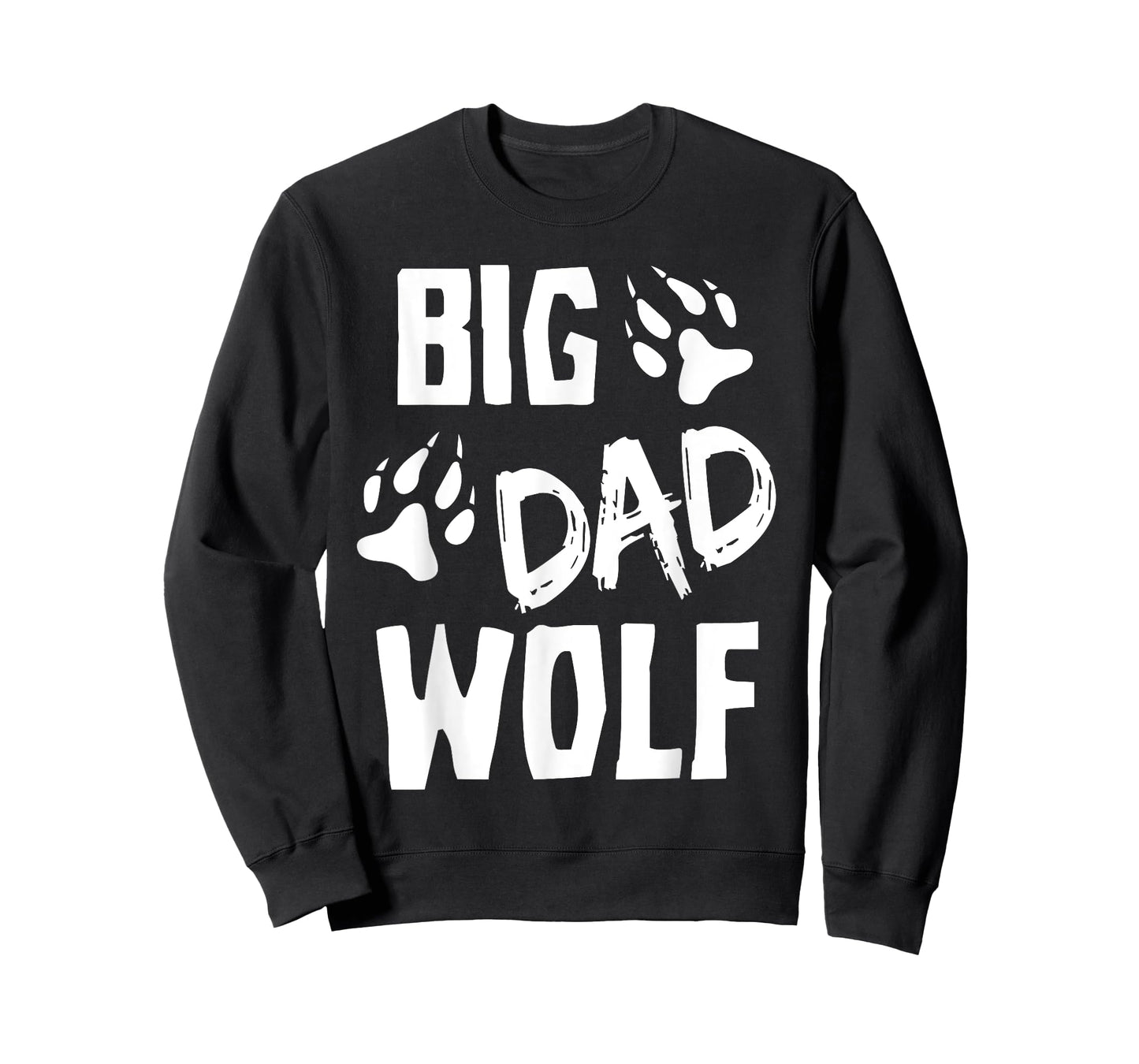 Halloween Shirt Dad Men Funny Costume Daddy Big Dad Wolf T-Shirt