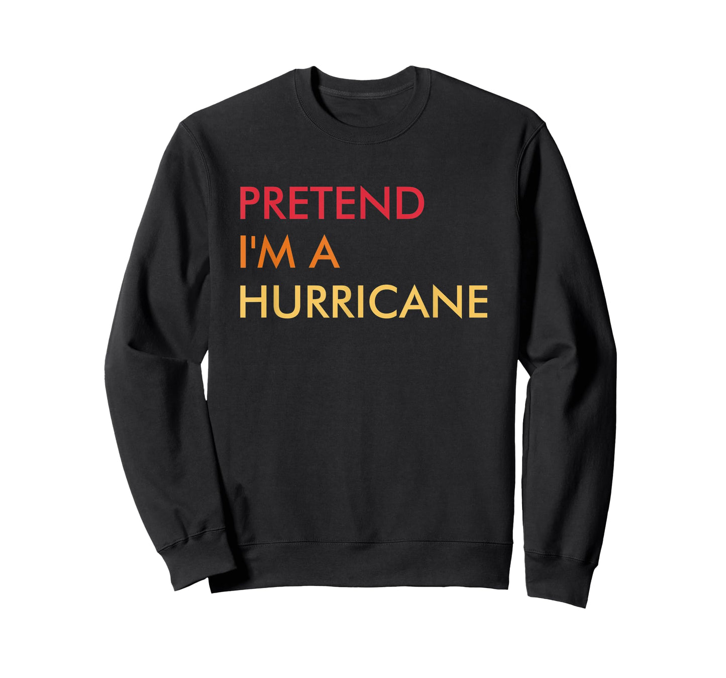 Pretend I'm A Hurricane Lazy Halloween Party Costume Vintage T-Shirt