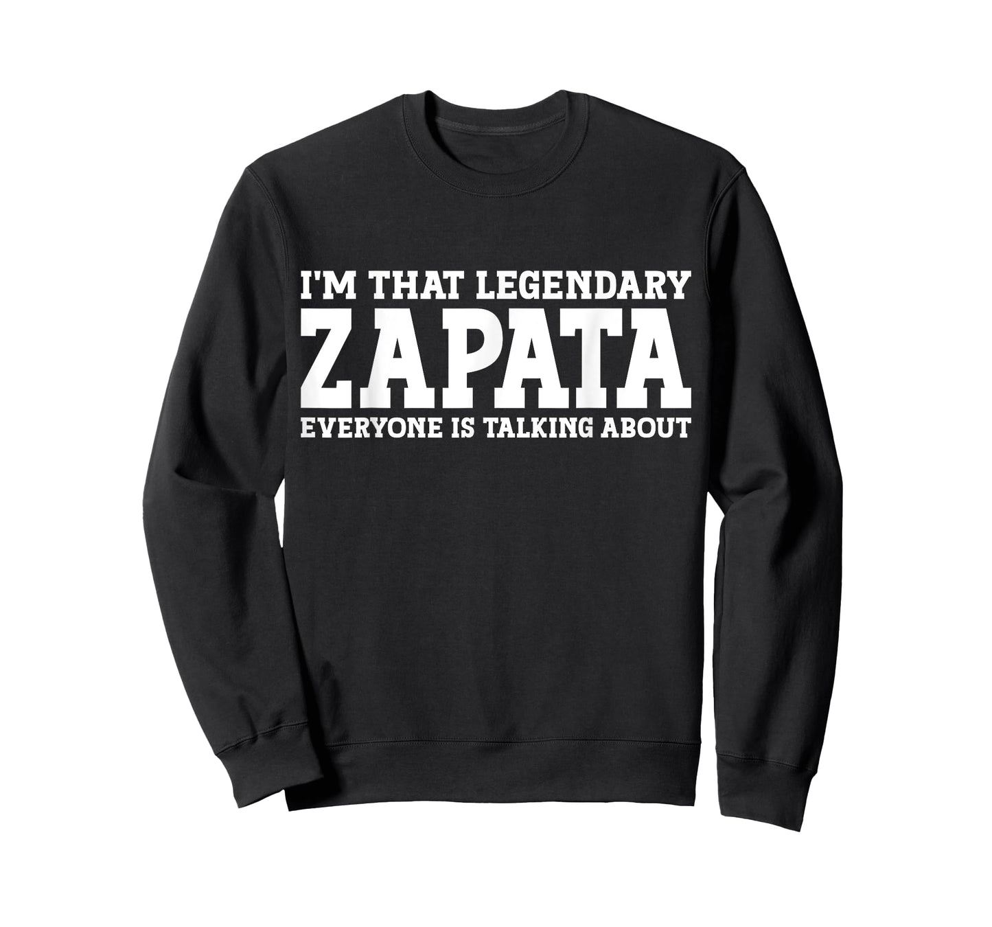 Zapata Surname Funny Team Family Last Name Zapata T-Shirt