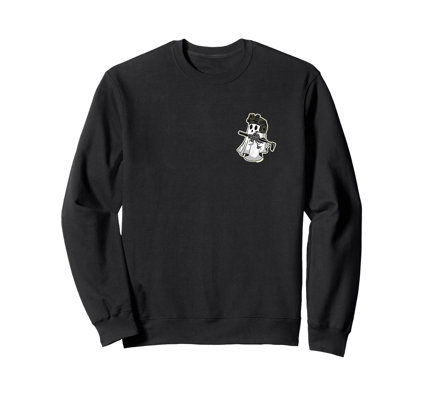 SF Ghost - Spooky Scary Special Forces! Funny military ghost T-Shirt
