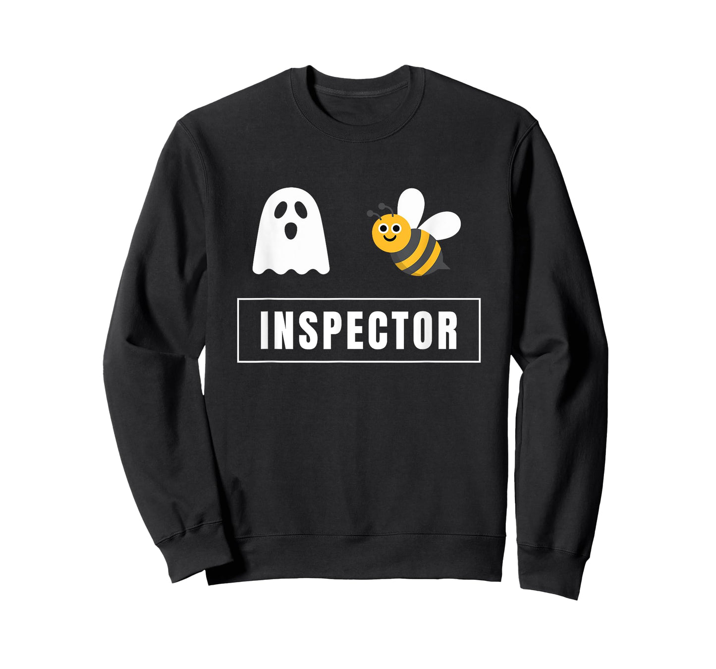 Boo-Bee Inspector Lazy DIY Halloween Costume Funny Ghost T-Shirt