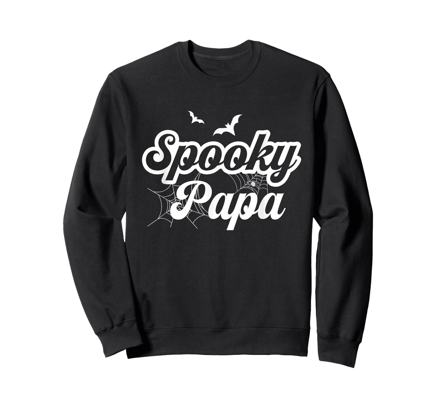 Retro Groovy Spooky Papa Halloween Dad Men Trick Or Treat T-Shirt