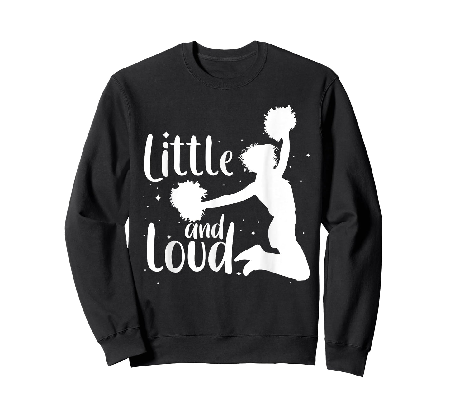 Cute Cheerleader Art For Women Girls Cheering Cheerleading T-Shirt