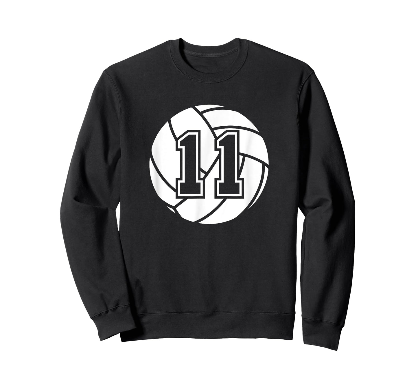 Volleyball Player #11 Volleyball Mom Dad Jersey Number 11 T-Shirt