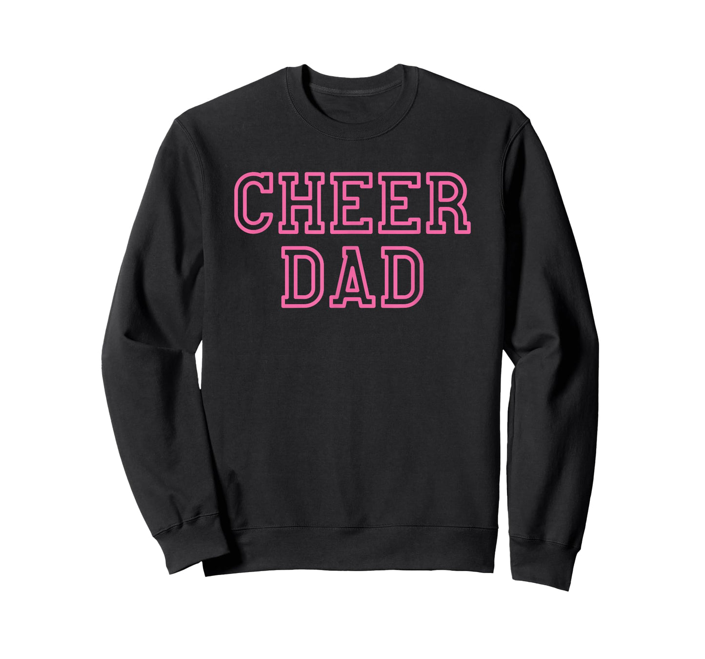 Cheer Dad Pink Cheerleading T-Shirt