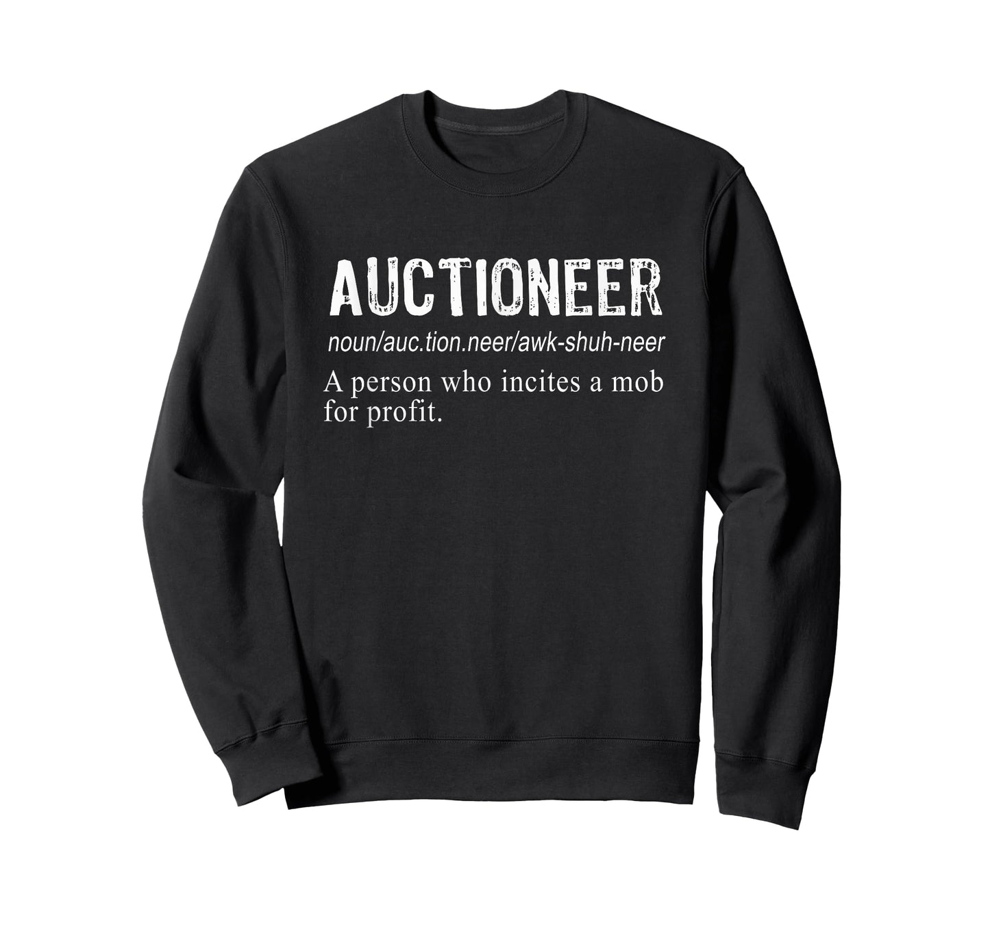 Best Hilarious Auctioneer Definition Funny Gift T-Shirt T-Shirt