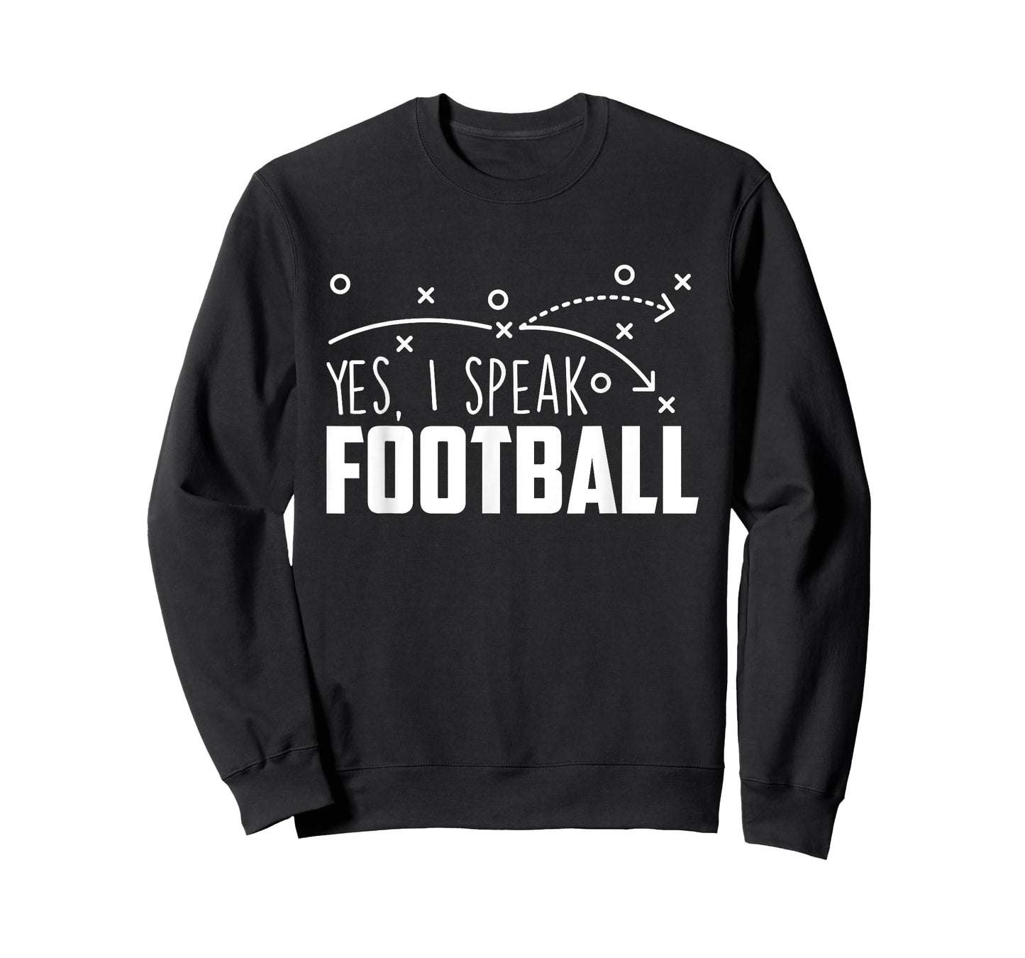 Yes I Speak Football - Sports Sunday Game Lover Quarterbacks T-Shirt