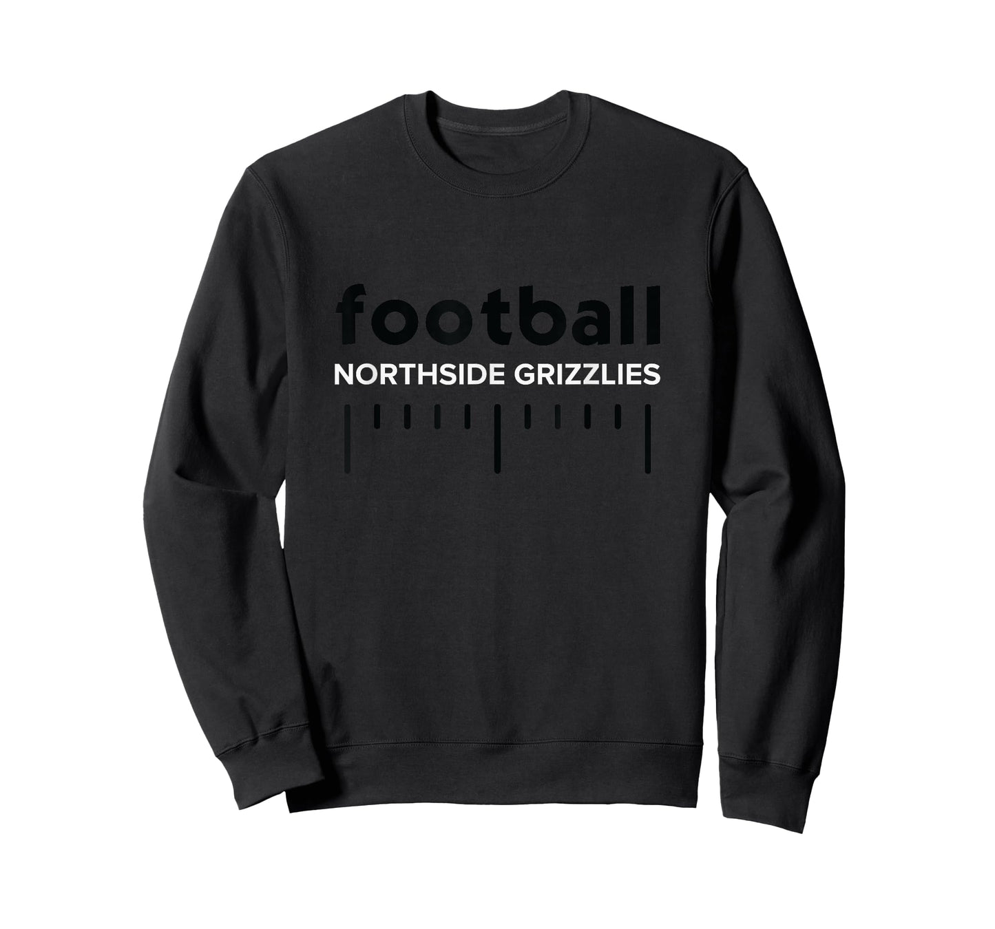 Northside Grizzlies Football Lines HS T-Shirt