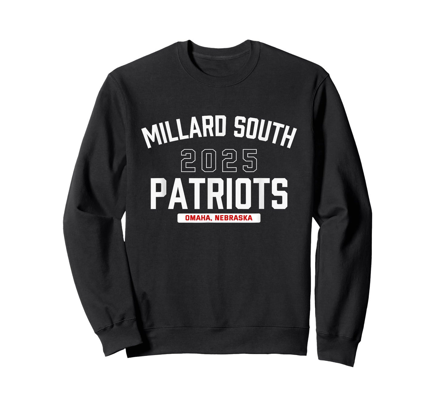 Millard South Patriots Omaha, Nebraska 2025 T-Shirt
