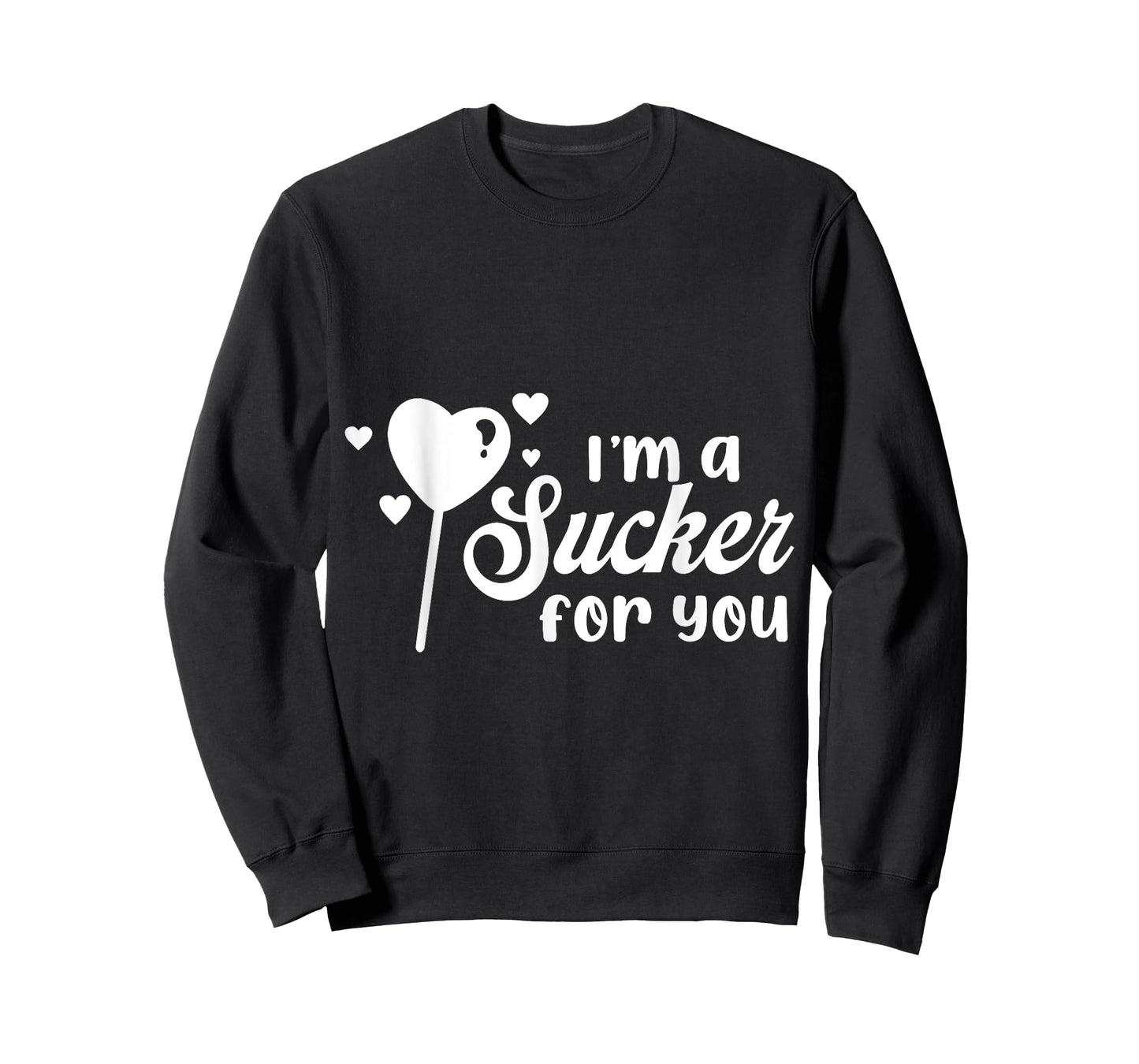 Vintage Candy Heart Love I'm a Sucker For You Valentines Day T-Shirt