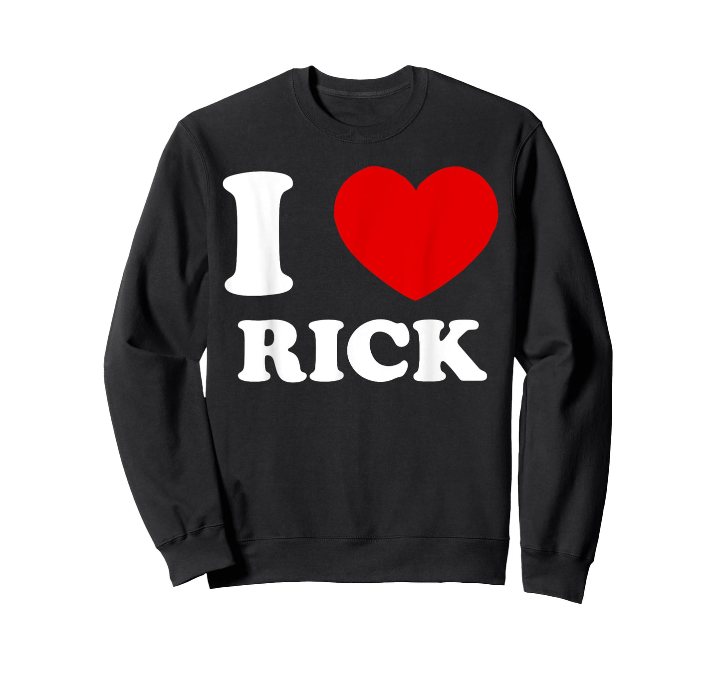 I Love Rick I Heart Rick Funny Rick T-Shirt